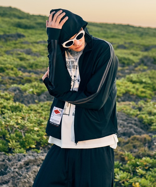 glamb（グラム） ジャージ Rash Guard Hood Jersey / ラッシュガード