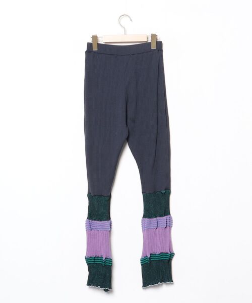 「bedsidedrama」 イージーパンツ 1 ネイビー レディース_画像2