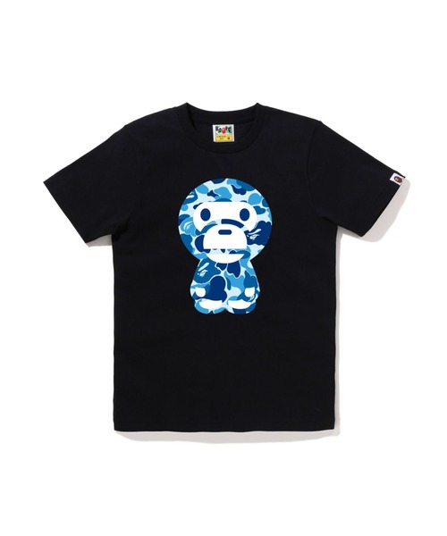 A BATHING APE（アベイシングエイプ） tシャツ ABC CAMO BIG BABY MILO