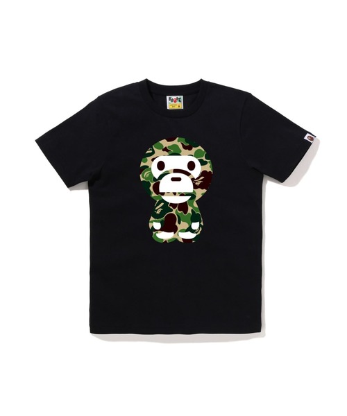 tシャツ ABC CAMO BIG BABY MILO TEE レディースの画像