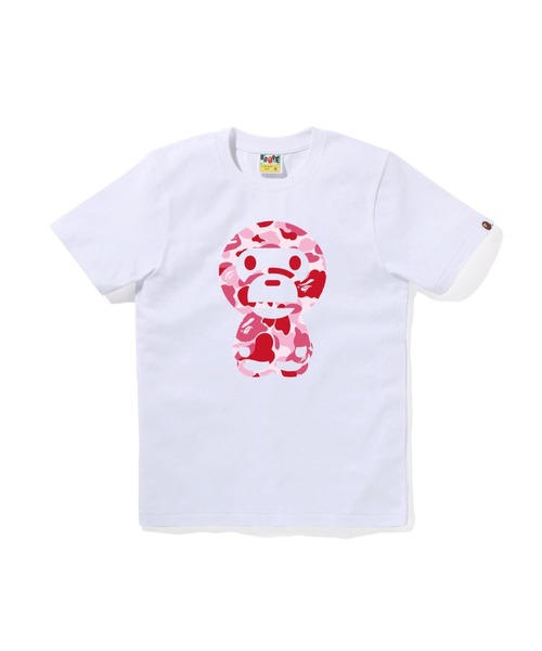 tシャツ ABC CAMO BIG BABY MILO TEE レディースの画像