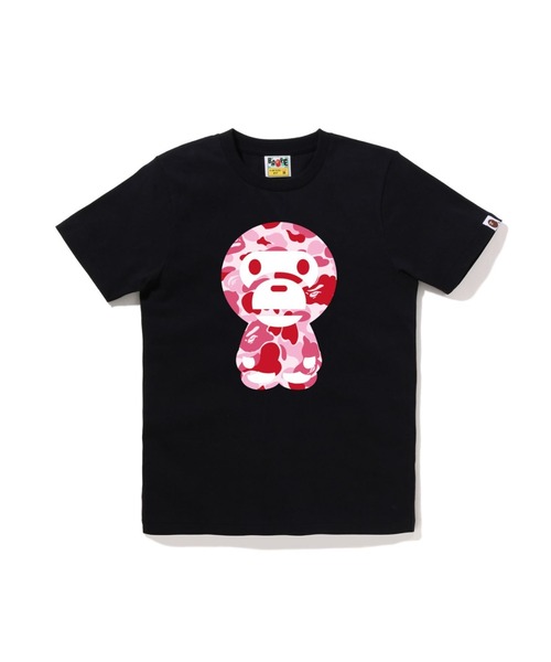 A BATHING APE（アベイシングエイプ） tシャツ ABC CAMO BIG BABY MILO