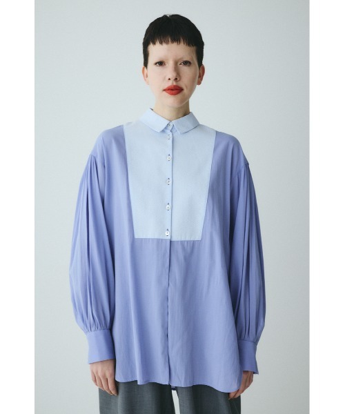 HeRIN.CYE ブラウス シャツ Round hem shirt ラウンドヘムシャツ 