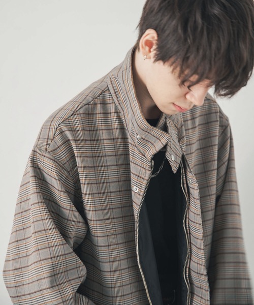 「ADAMASTE」 ブルゾン LARGE チャコールグレー メンズ_画像9