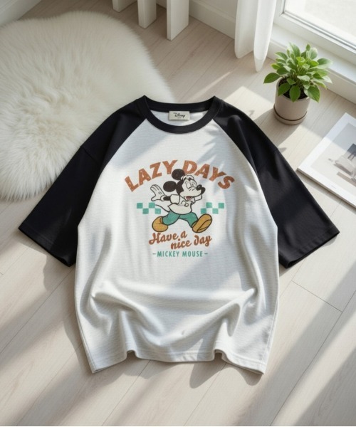 Disney（ディズニー） tシャツ 「DISNEY/ディズニー」ミッキーマウス