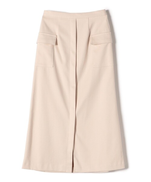 「SHIPS Colors」 タイトスカート MEDIUM ブラック レディース_画像3