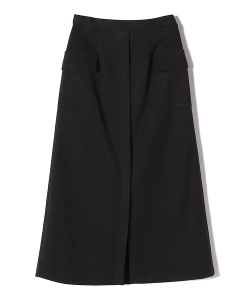 「SHIPS Colors」 タイトスカート MEDIUM ブラック レディース_画像4