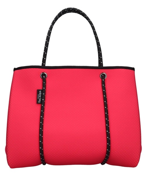 【美品】ウィローベイ Willow Bay トートバッグポーチ付き 希少カラー赤 Willow Bay（ウィローベイ） トートバッグ DAYDREAMER WITH ZIP