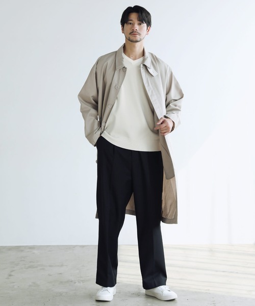 「SPU」 長袖ニット L ネイビー メンズ_画像8