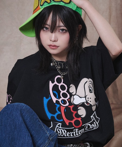 GALFY（ガルフィー） tシャツ 「GALFY/ガルフィー」メリケンHERTS Tee