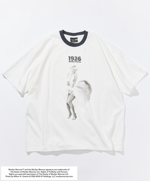 デザインTシャツ マリリンモンロー✖️iPhone レディース  メンズ キッズ FREAK'S STORE/マリリンモンロー アート フォト Tシャツ｜Daytona Park