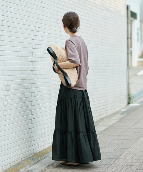 サマーニット ニット セーター ニットTシャツ レディースの画像