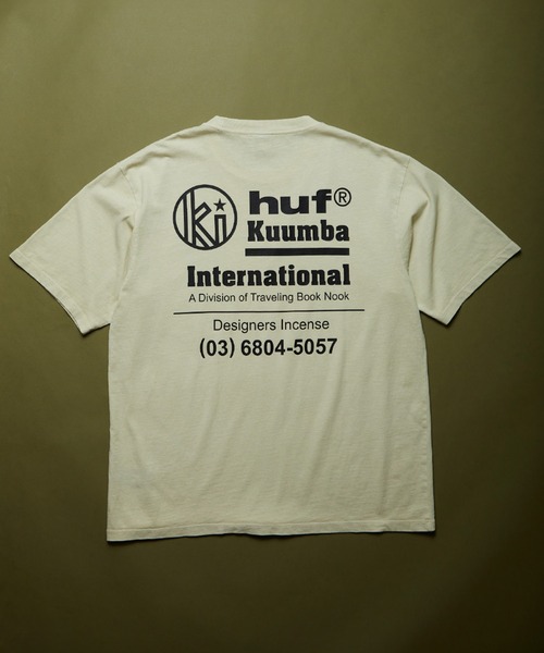 HUF（ハフ） tシャツ HUF X KUUMBA INTERNATIONAL KUUMBA TEE メンズ