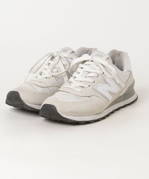 New Balance（ニューバランス） ローカットスニーカー 24.5cm ベージュ