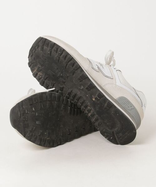 「New Balance」 ローカットスニーカー 24.5cm ベージュ レディース_画像3