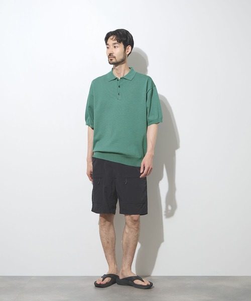 Corgi ニットポロシャツ グリーン サイズ38 URBAN COLLECTION（アーバンコレクション） セーター ニット URBAN