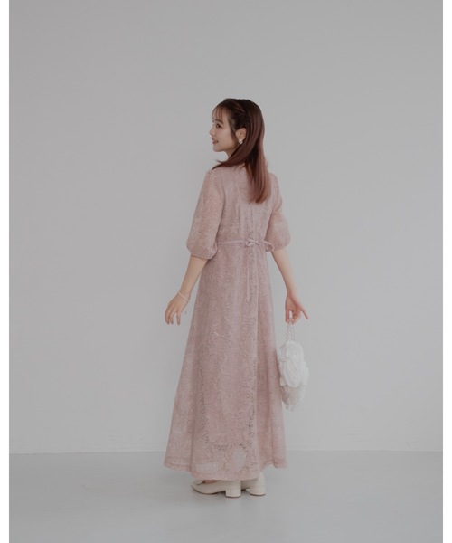 JUMELLE（ジュメロ） 半袖ワンピース FREE ピンク レディース