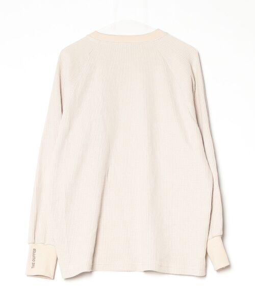 「The DUFFER of ST.GEORGE」 長袖ニット LARGE ベージュ メンズ_画像2