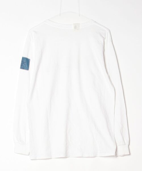「N.HOOLYWOOD TEST PRODUCT EXCHANGE SERVICE」 長袖Tシャツ 36 ホワイト メンズ_画像2