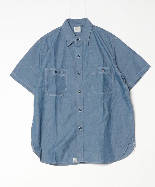 orSlow（オアスロウ） シャツ ショートスリーブシャンブレーワーク