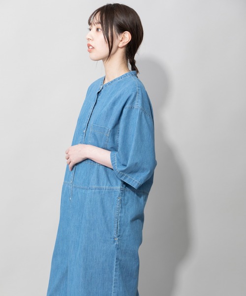「Munich」 オールインワン M ネイビー レディース_画像9