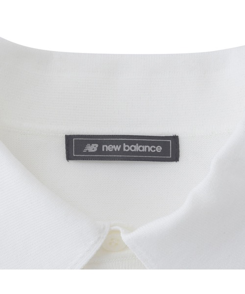 New Balance（ニューバランス） 半袖ポロシャツ LARGE ホワイト メンズ