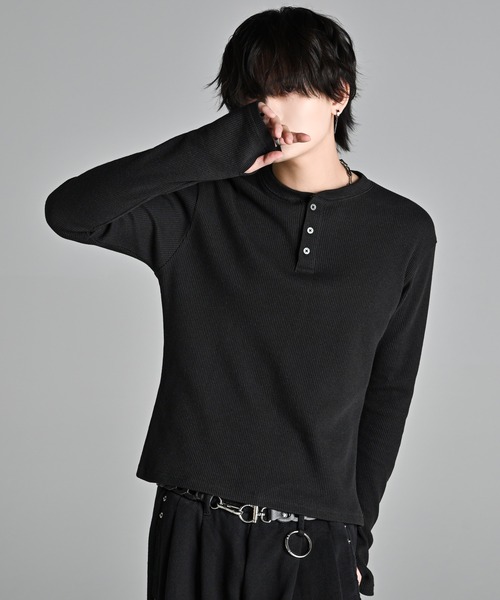 ADRER（アドラー） 長袖Tシャツ S ブラック メンズ : ZOZOTOWN Yahoo