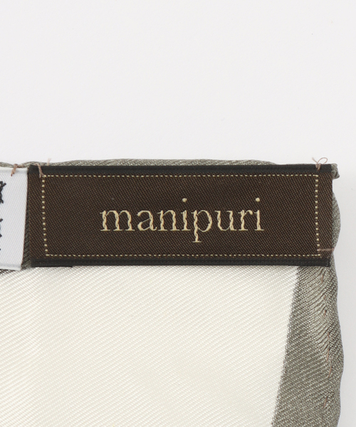スカーフ バンダナ manipuri / マニプリ 88*88 シャングリラ レディースの画像