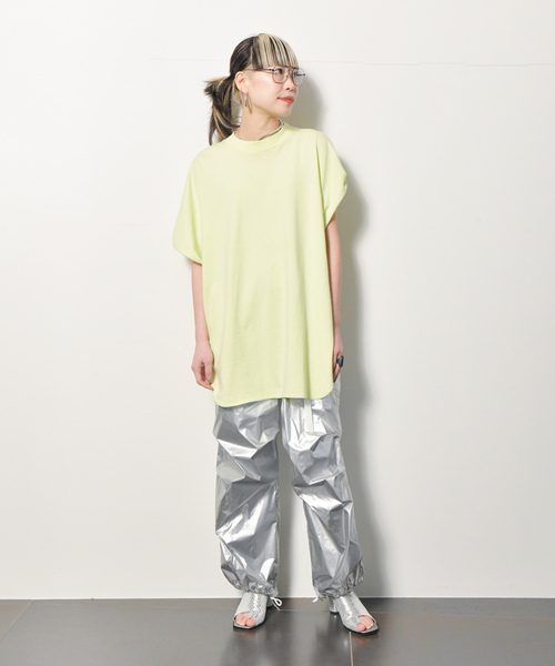 「CITYSHOP」 パンツ 38 シルバー レディース_画像6