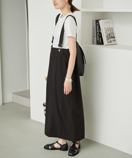 SLOBE IENA（スローブイエナ） ロング スカート ジャンパースカート