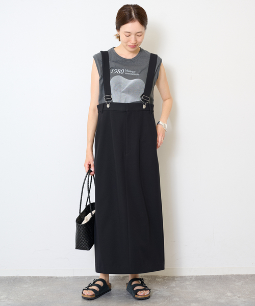 SLOBE IENA（スローブイエナ） ロング スカート ジャンパースカート