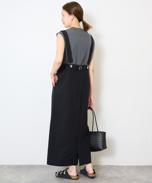 SLOBE IENA（スローブイエナ） ロング スカート ジャンパースカート