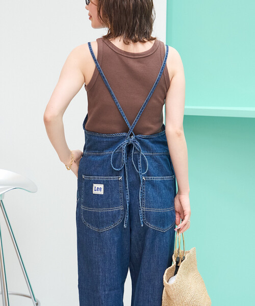 「FREAK'S STORE」 オーバーオール MEDIUM ブルー レディース_画像3