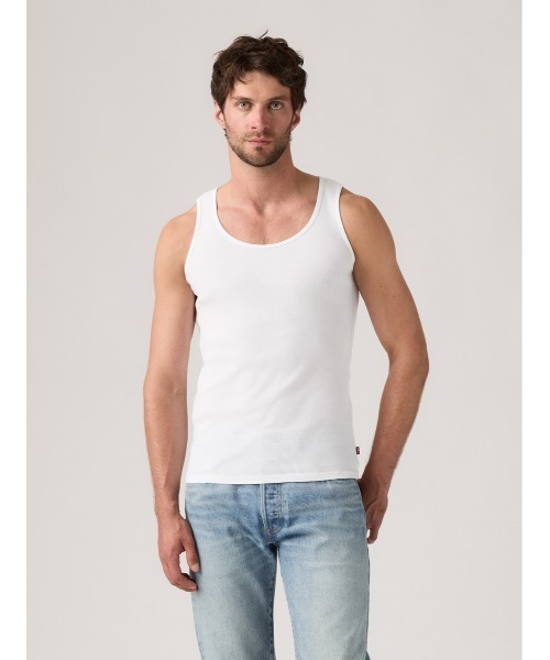 Levi's（リーバイス） タンクトップ 2パック リブタンクトップ メンズ