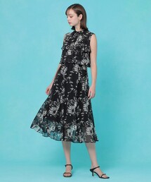 ANAYI（アナイ） ワンピース アートマーカーフラワープリント