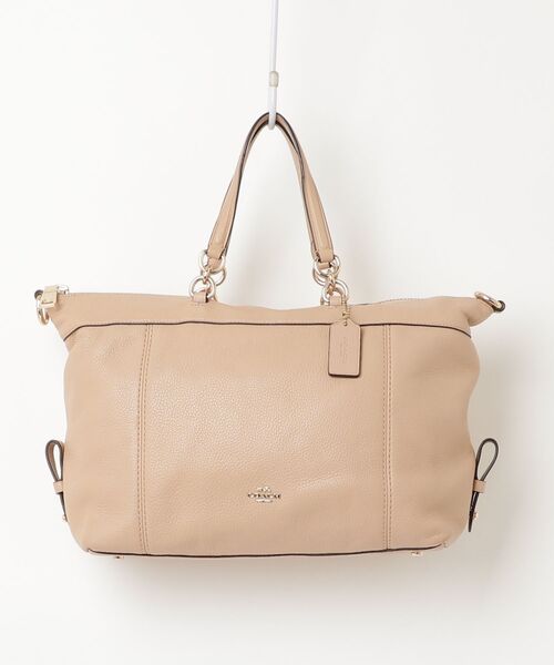 COACH（コーチ） ワンポイントハンドバッグ - ベージュ レディース