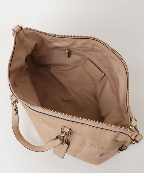 COACH（コーチ） ワンポイントハンドバッグ - ベージュ レディース