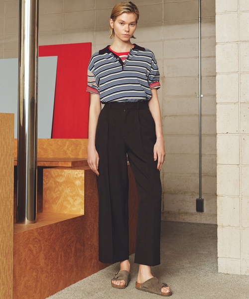 「BIRKENSTOCK」 デッキシューズ 39 チャコールグレー メンズ_画像7