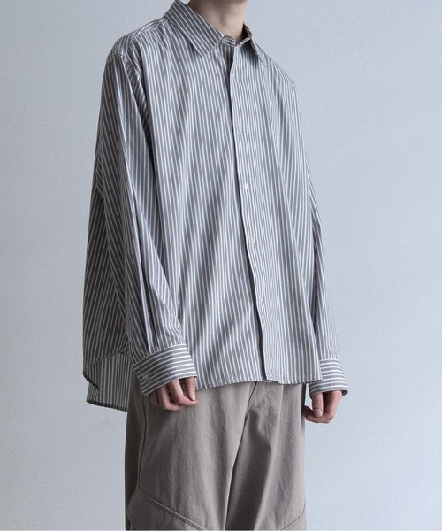 「Casper John」 長袖シャツ S グレー メンズ_画像3