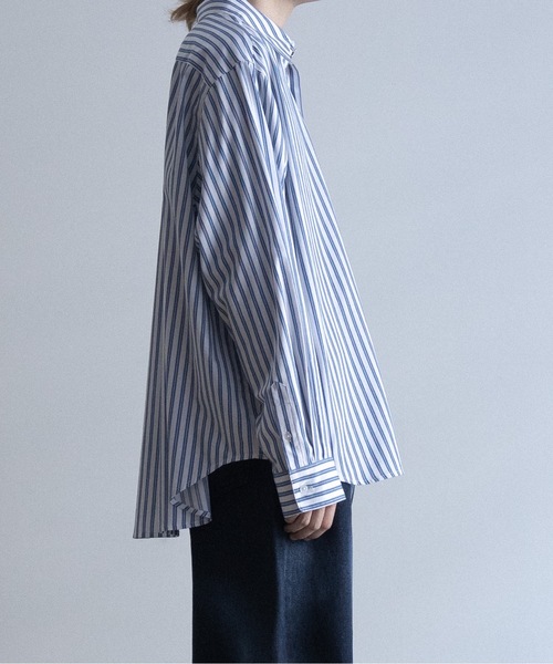 「Casper John」 長袖シャツ S グレー メンズ_画像9