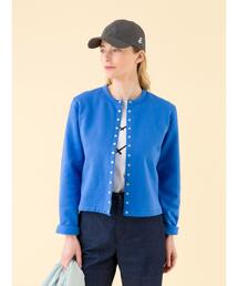 【made in france】agnes.b ニットカーディガン agnes b. カーディガン M001 CARDIGAN カーディガンプレッション