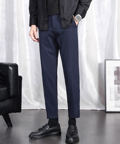 【未使用品】CAHLUMN チノパンツ　オフホワイトL 未使用品】CAHLUMN チノパンツ オフホワイトL