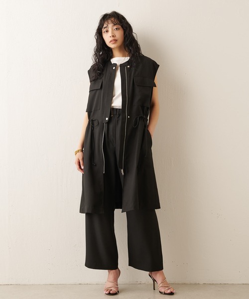 Whim Gazette ベスト 【THE PAUSE】ワークロングジレ : ZOZOTOWN