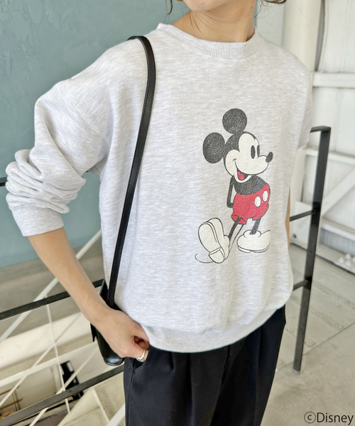 GOOD ROCK SPEED MICKEY スウェット GOOD ROCK SPEED】別注 ミッキー / MICKEY / 染み込みプリント