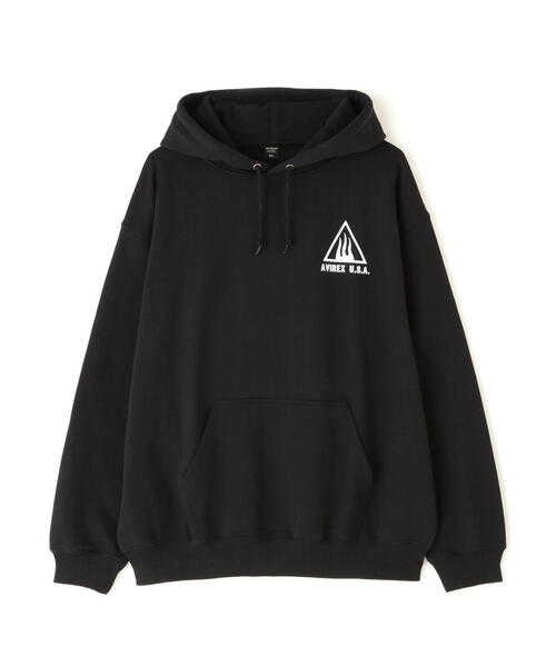 AVIREX パーカー 「WEB＆DEPOT限定」BLACK SCORPION SWEAT PULL