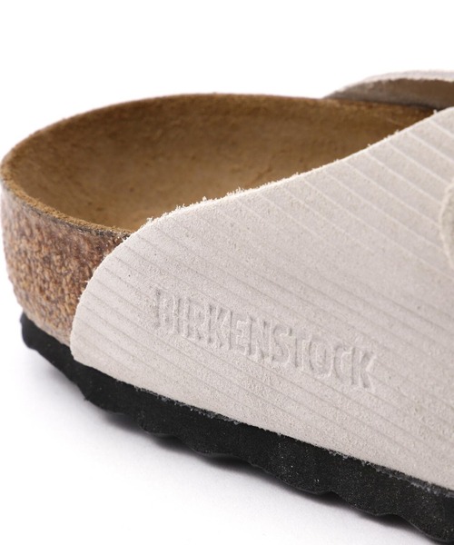 BIRKENSTOCK Boston Corduroy サンダル Boston Suede Embossed Corduroy Stone Coin | BIRKENSTOCK