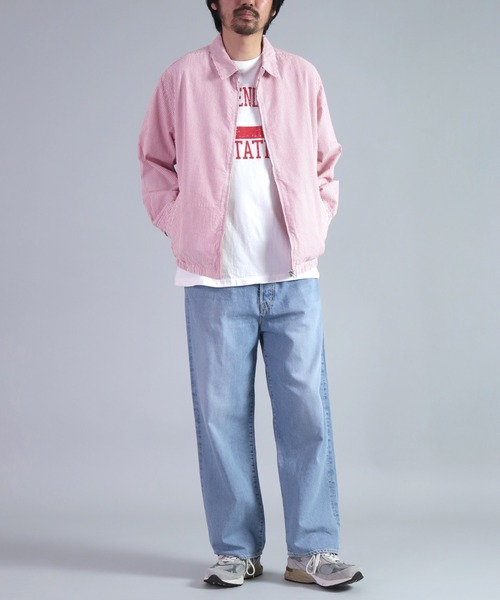 ワイドパンツ ジーンズ 「OMNIGOD mens / オムニゴッド」 10ozデニム 5Pイージールーズジーンズ メンズの画像