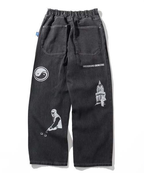 SEQUENZE パンツ 「SEQUENZ/シークエンズ」COLLAGE OVERDYE TWILL