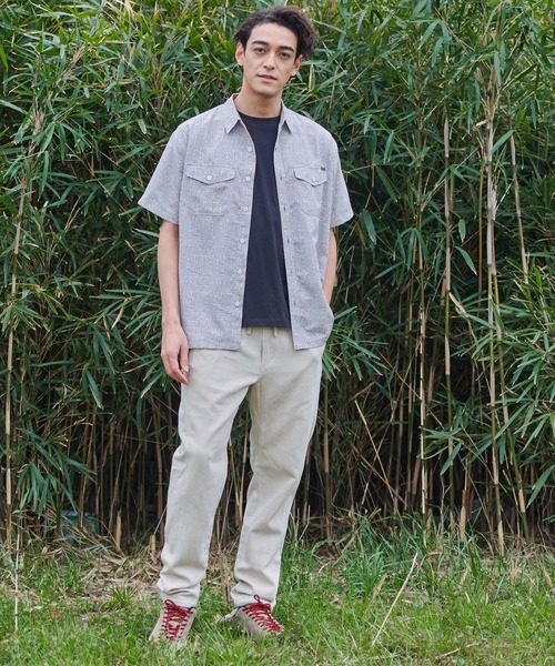 Eddie Bauer リネンパンツ チノ スラックス グレー カーキ Eddie Bauer リネンパンツ チノ スラックス グレー カーキ