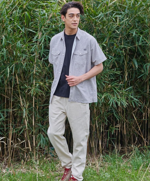 Eddie Bauer エディバウワー リネン 麻 パンツ スラックス 古着 エディーバウアー Eddie Bauer コットン×リネンパンツ